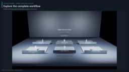 Motion Studio overview map with authoring and playable example stations