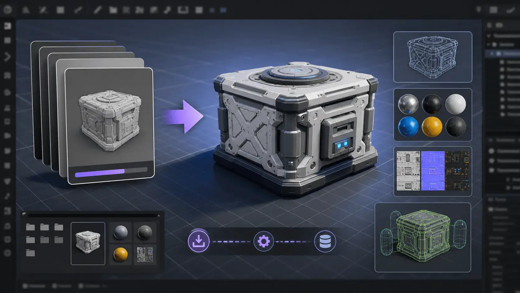 Runtime FBX Import for Unreal Engine
