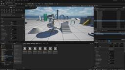 Native Unreal view of procedural staircase variants