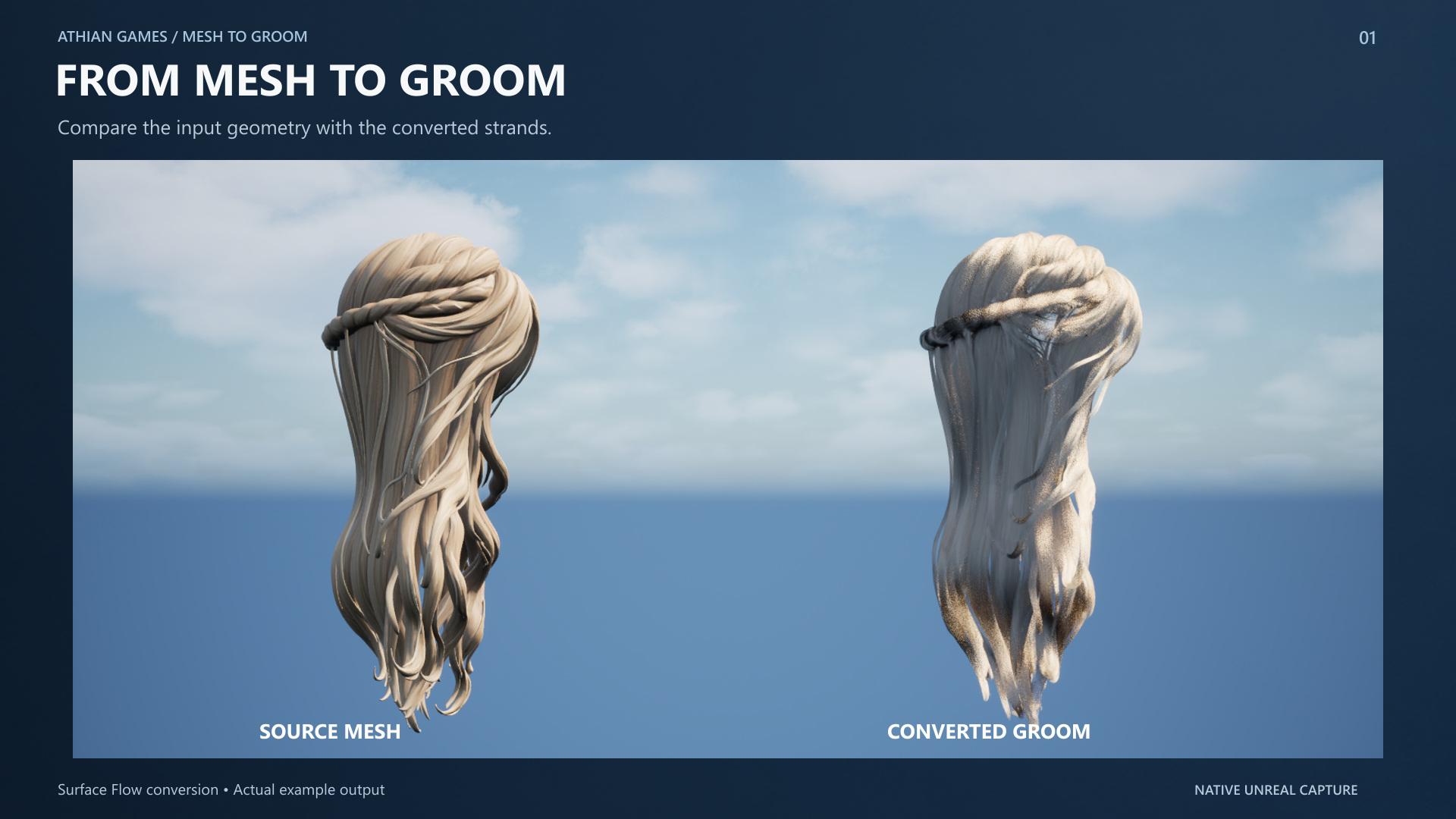 Mesh To Groom Converter screenshot 1