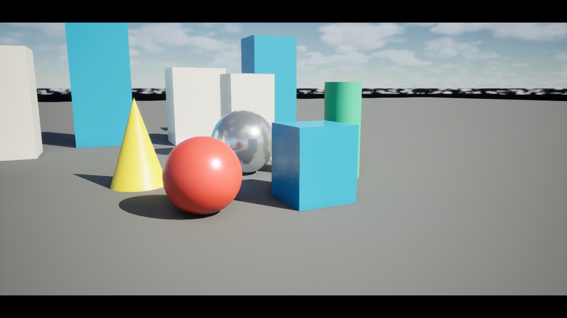 Anamorphic Optics rendered in Unreal