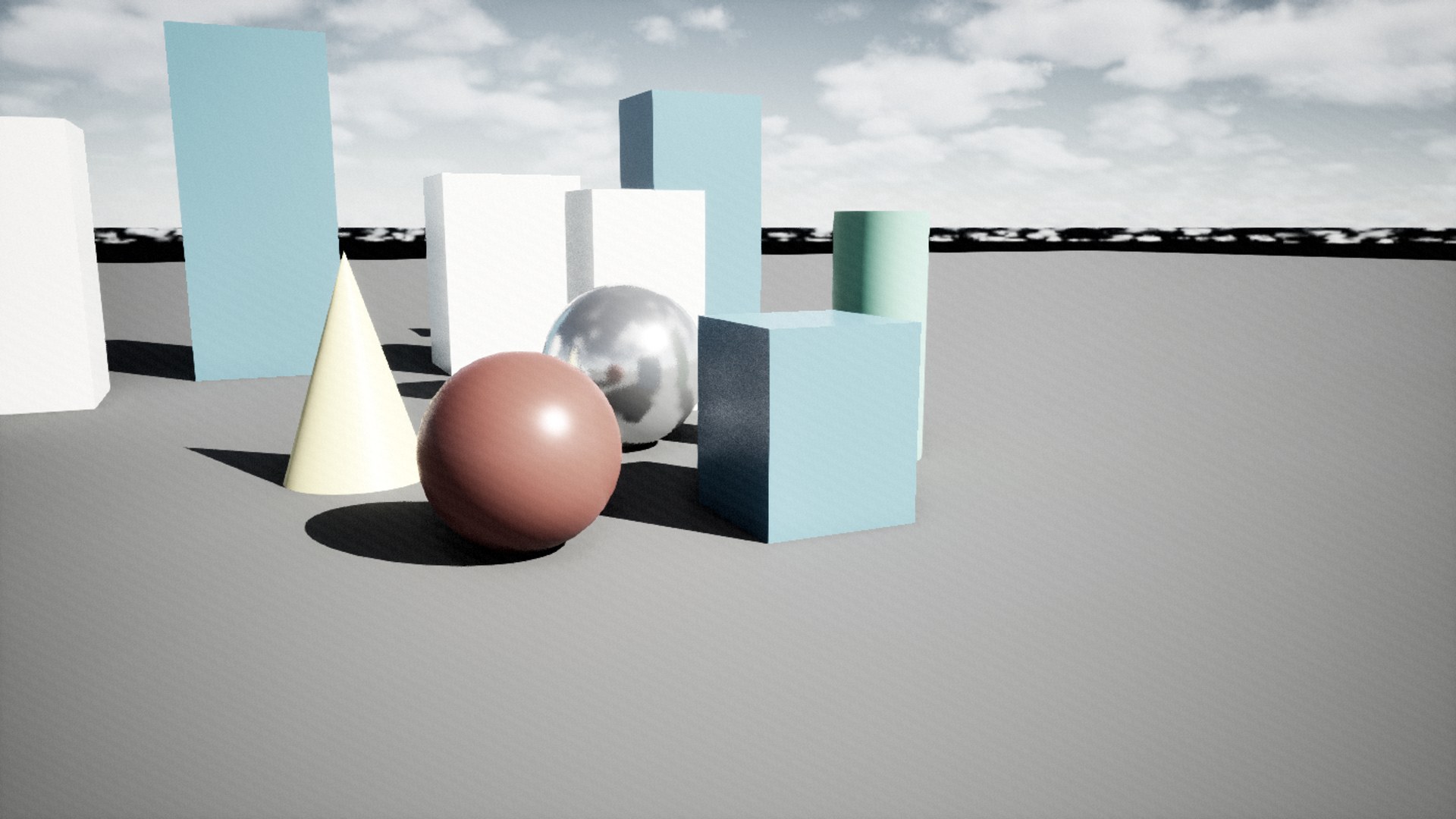 Bleach Bypass rendered in Unreal