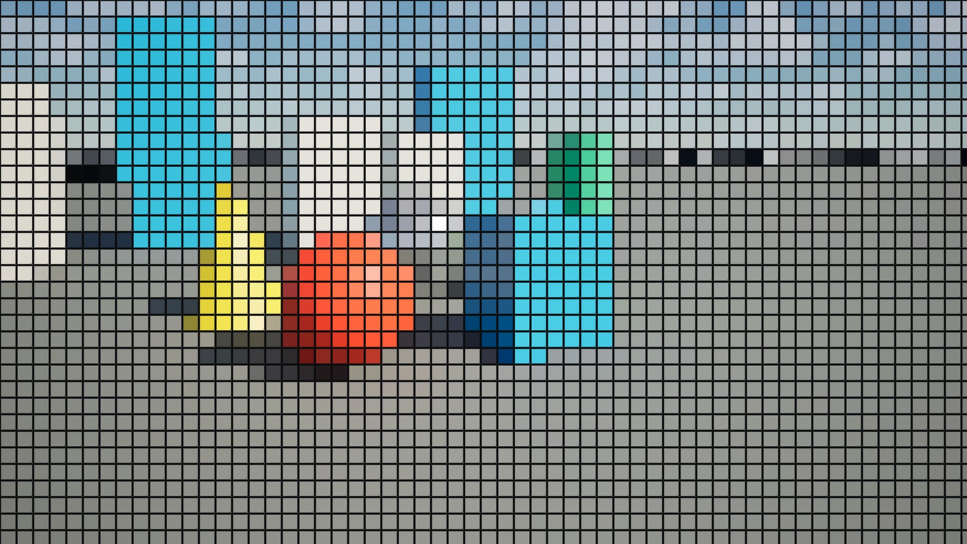 Ceramic Mosaic rendered in Unreal