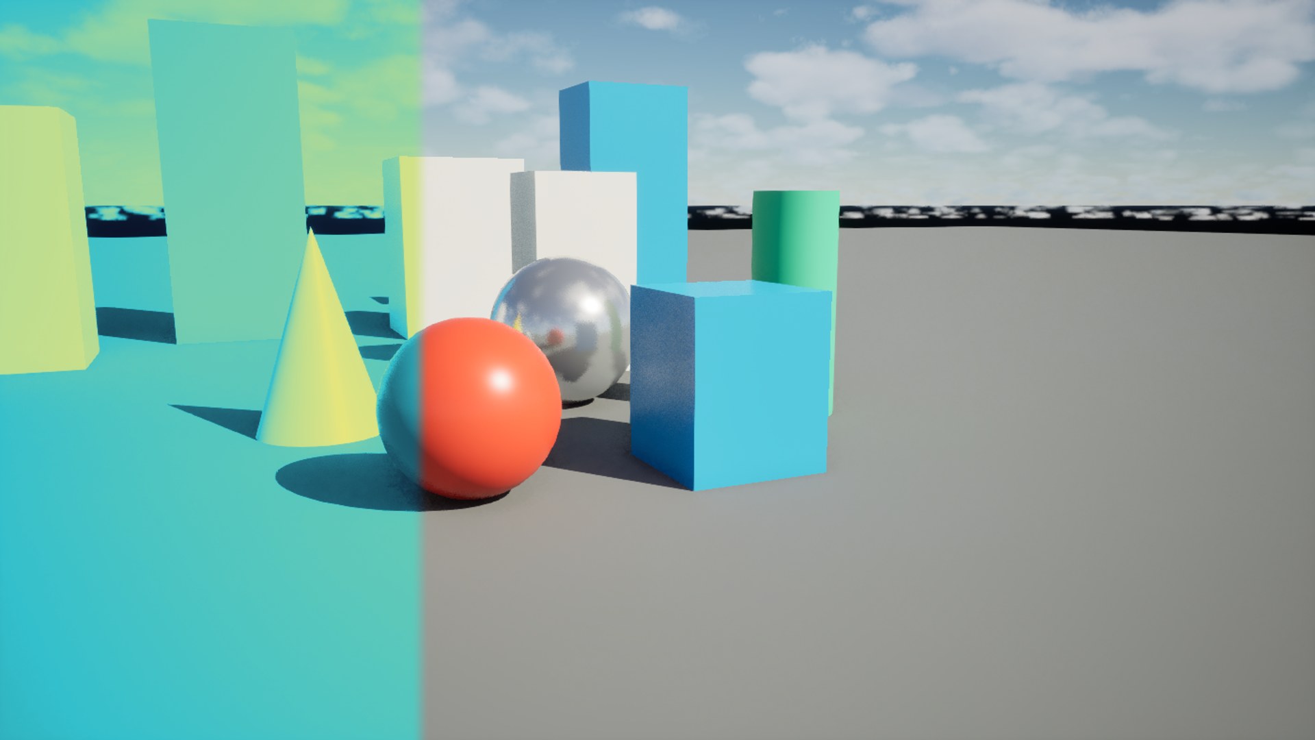 Screen Wipe Include rendered in Unreal