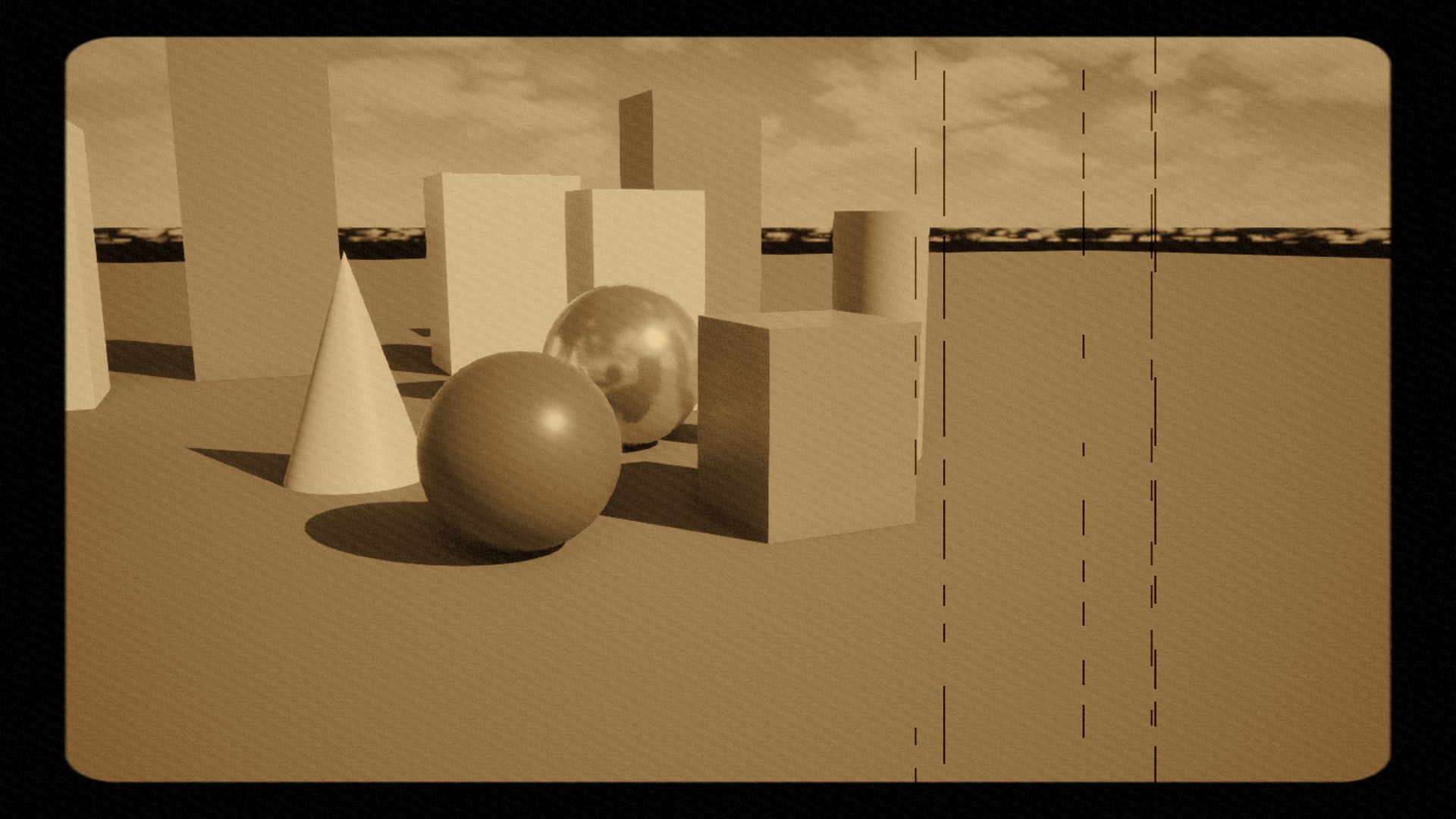 Damaged Archive rendered in Unreal