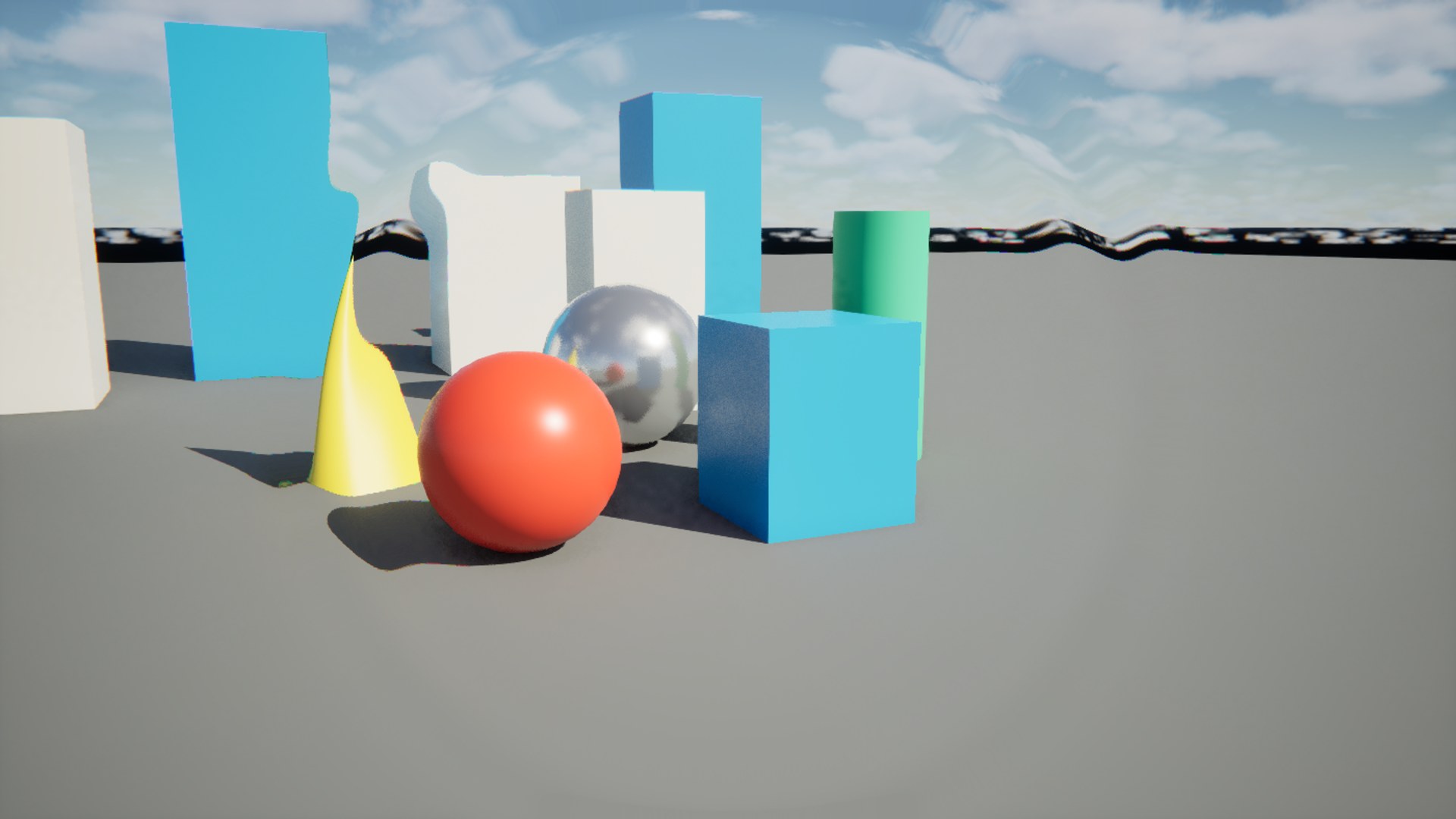 Shockwave Lens rendered in Unreal