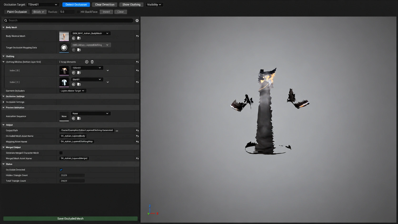 Saved Meshes & FBX Export