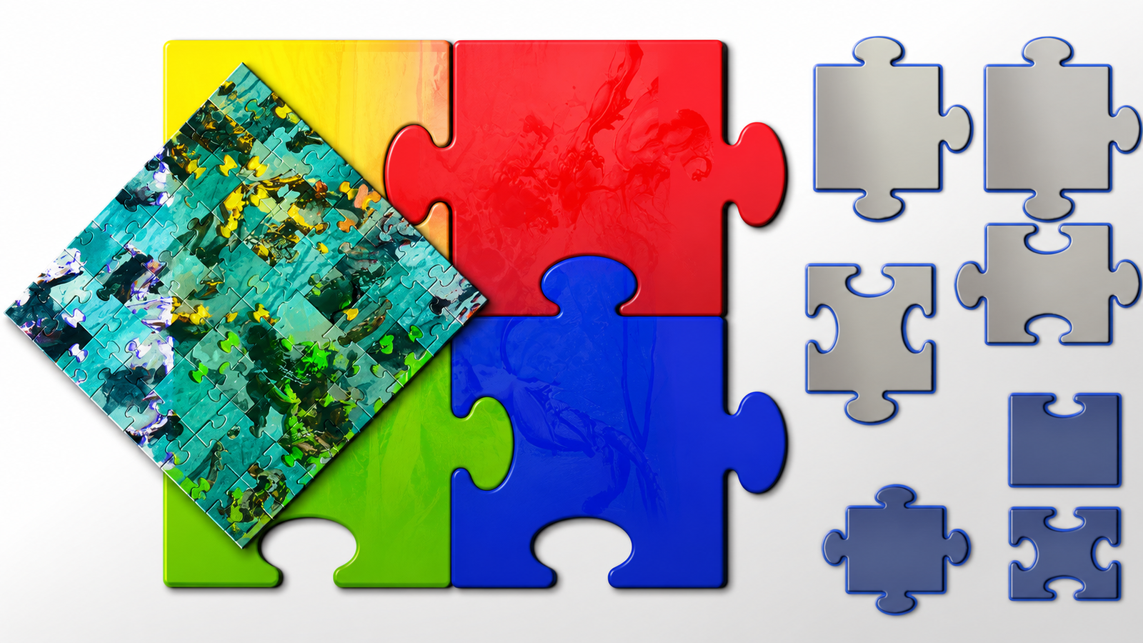 JigSaw Puzzle Template