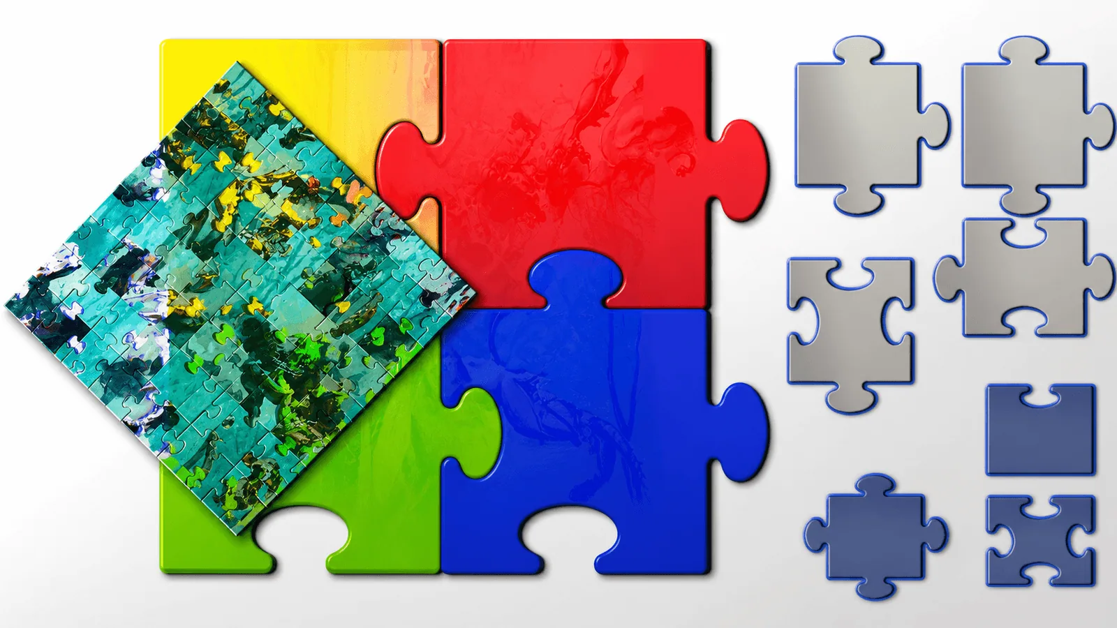 JigSaw Puzzle Template