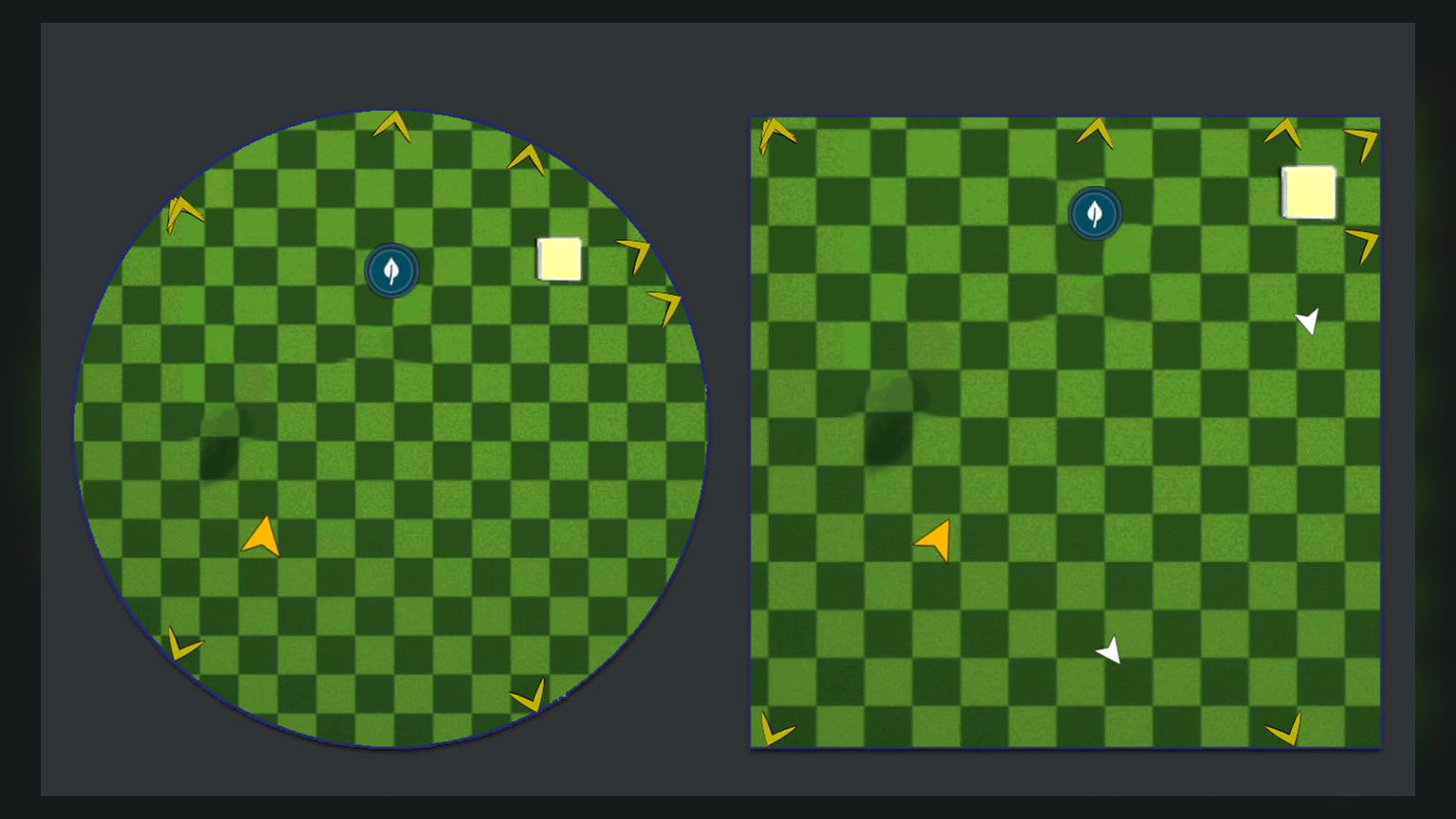 Rectangular and Circular Minimap, with AutoRotate feature