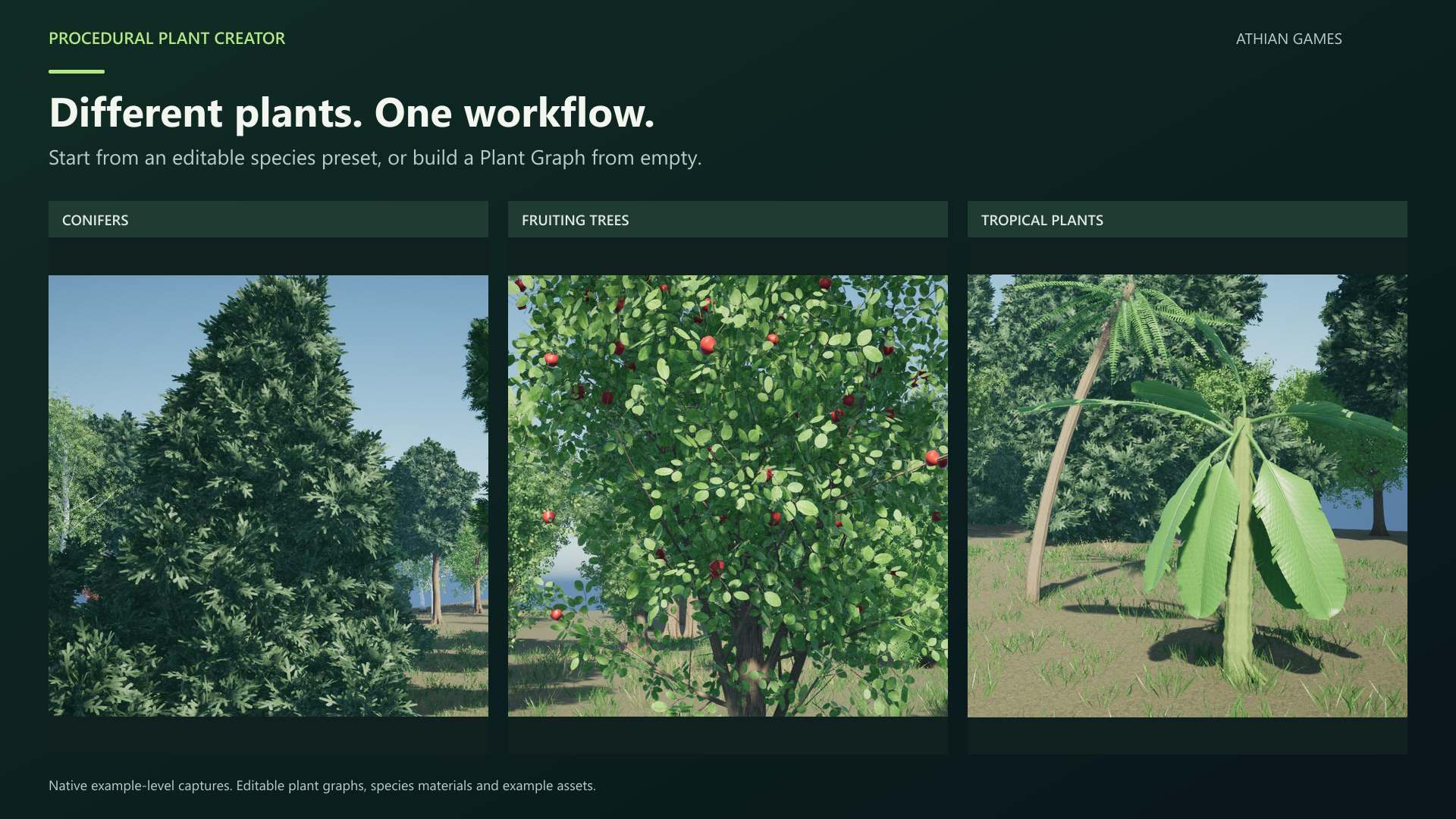 editable presets