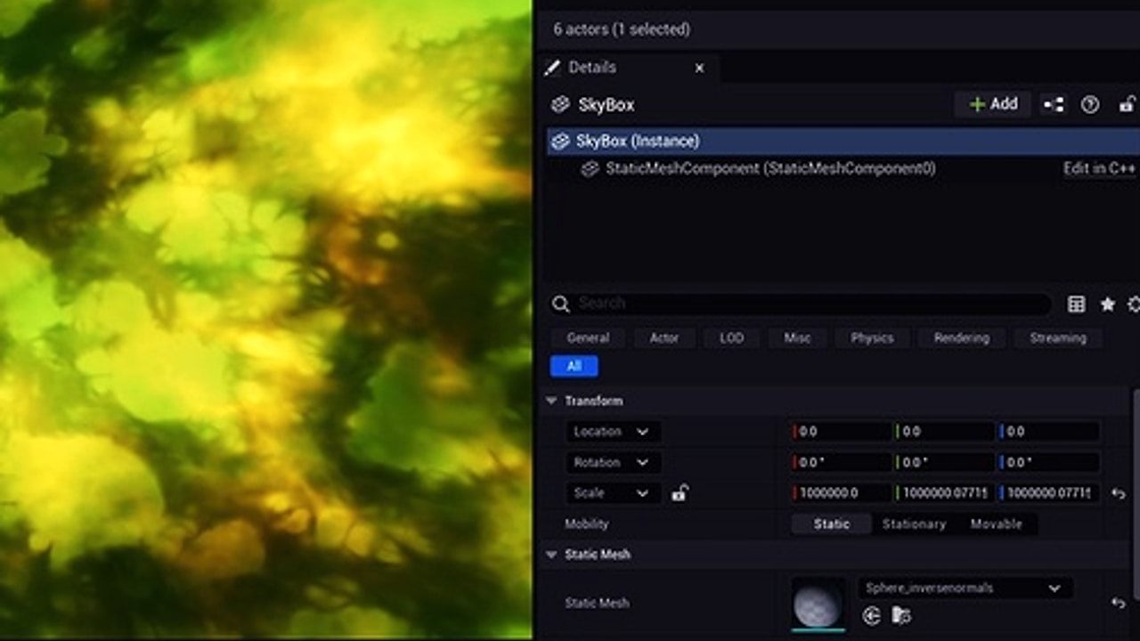 Editor and Blueprint Controls