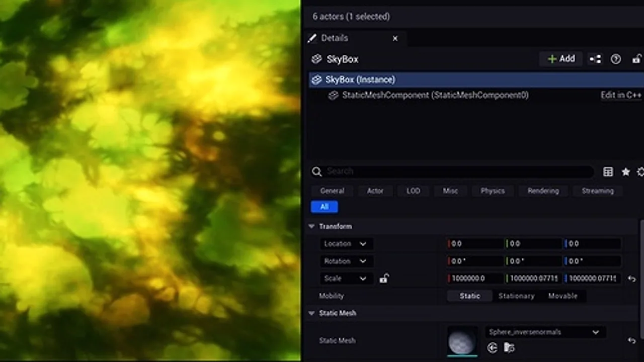Editor and Blueprint Controls