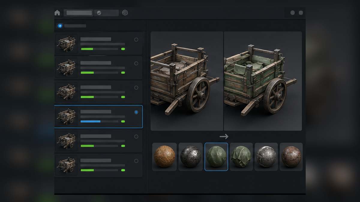 Task History and Retexture Flow