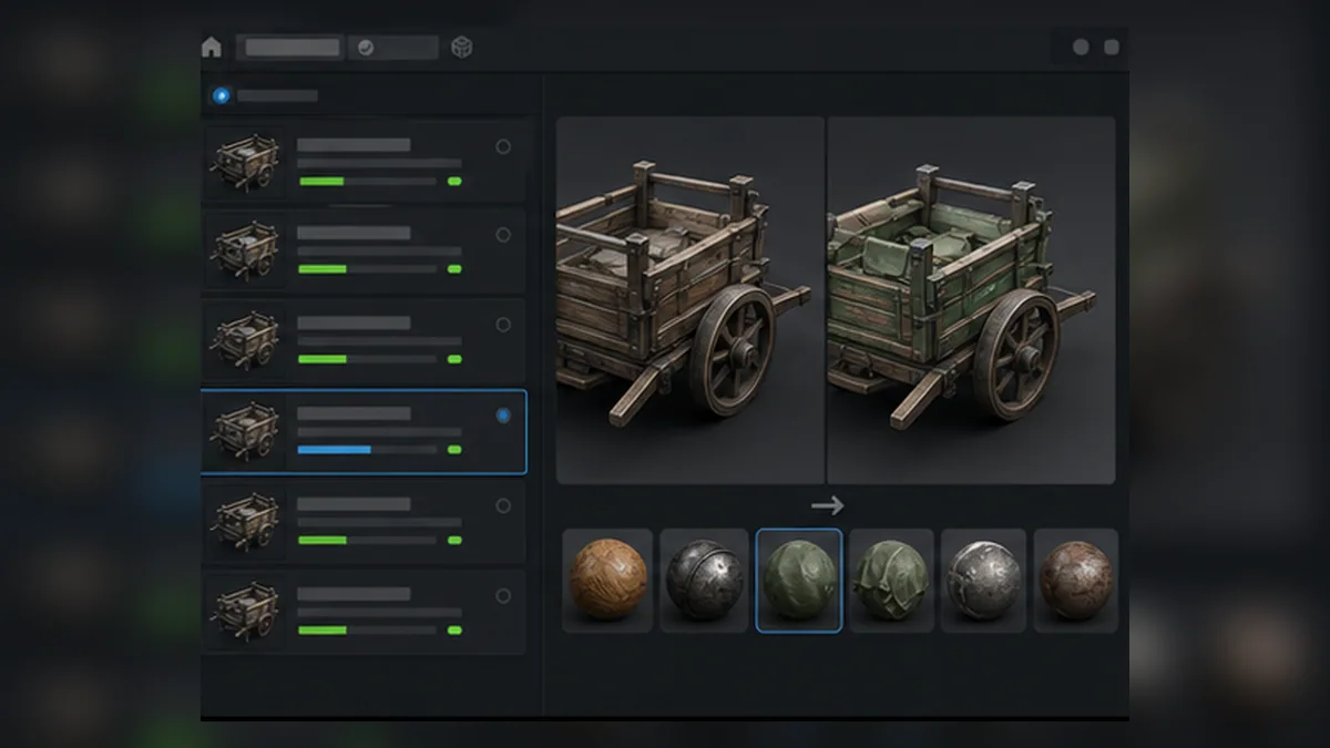 Task History and Retexture Flow