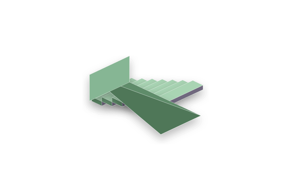 Stairs - Linear Closed ULDK generated reference