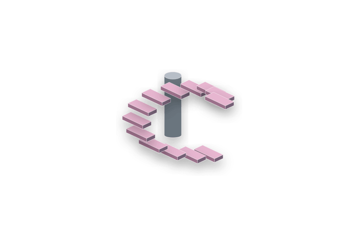 Stairs - Spiral ULDK generated reference
