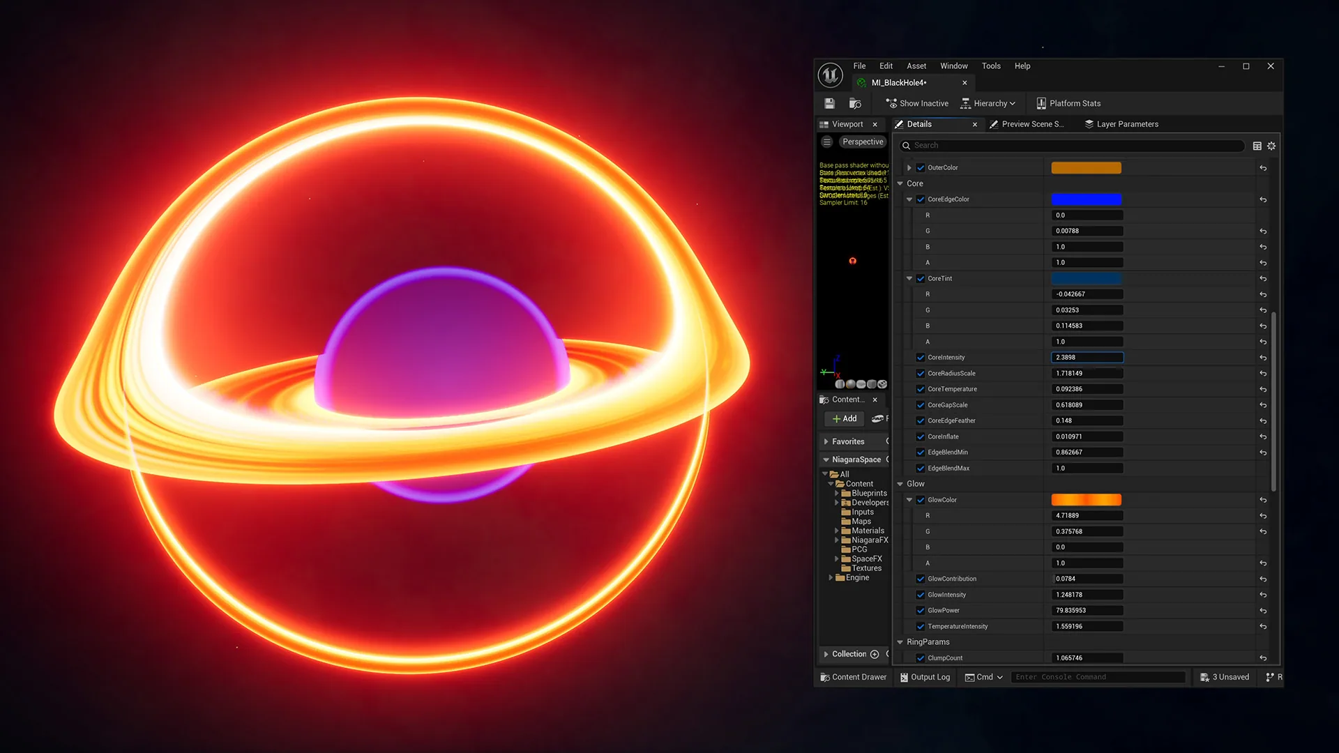 Event Horizon Rendering